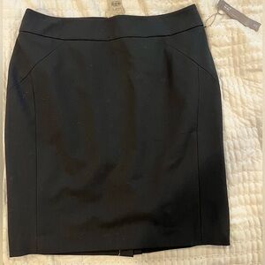 NWT LOFT curvy fit Black Pencil Skirt- Sz 12P